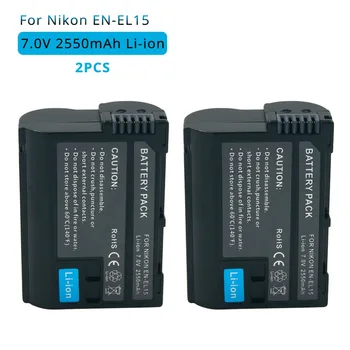 EN-EL15 2550mAh ENEL15 EN-EL15 akumulator aparatu Nikon V1 D500 D600 D600E D610 D750 D7000 D7100 D800 D810 D810E