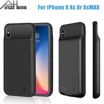 PINZHENG Battery Charger Case For iPhone x xr xs MAX Battery Case Power Bank Charging Case Charger Ultra Slim External Back Pack