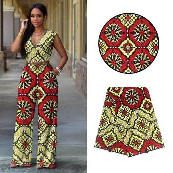 Afrykańskie wzory tkaniny bawełna prawdziwy wosk nigeryjski styl prawdziwy oryginalny wosk Ankara tkaniny