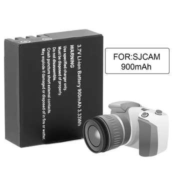3.7 V 900mAh akumulator litowo-jonowy SJCAM SJ4000 SJ5000 SJ6000 Bateria SJ7000 SJ8000 SJ9000 Sport Camera DV akcesoria