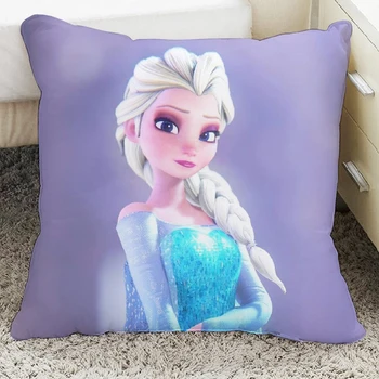 Disney frozen2 Elsa Anna Girls dekoracyjne/włosowe poszewki rysunek 1 szt. poszewka na łóżko sofa dzieci prezent na Urodziny