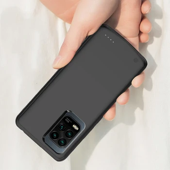 6800mAh przenośny telefon Power Charging Case dla Xiaomi Mi 10 Lite PowerBank Cover kopii ładowarka