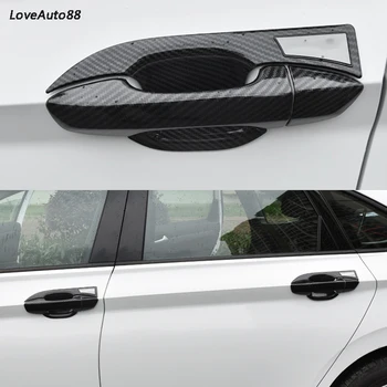 Samochód ABS chromowany uchwyt ochronna pokrywa klamka zewnętrzne miski wykończenie Do Volkswagen VW Jetta MK7 2021 2019 2020