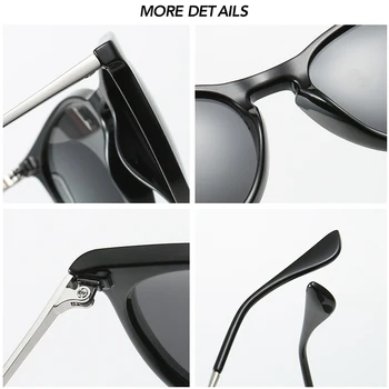 SIMPRECT 2021 rocznika okrągłe okulary polaryzacyjne mężczyźni lustro retro UV400 nadmiernego oświetlenia prawo jazdy okulary odcienie dla kobiet Oculos