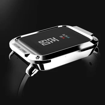 Dla Amazfit Bip Watch Case Protector Huami sztywny pancerz pokrywa Bip Lite Bip S Midong zderzak PC Shell kolorowe dla Xiaomi