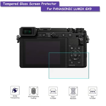 Szkło hartowane 9H LCD Screen protector folia ochronna dla Panasonic DC-GX9GK/LUMIX GX9 akcesoria do kamer