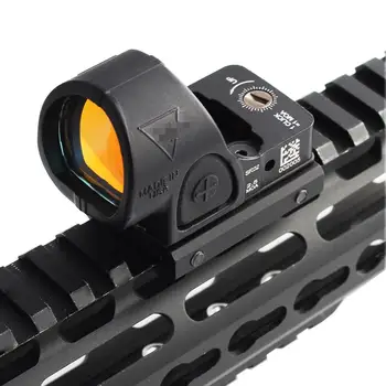 Magorui Mini RMR SRO Red Dot Sight Scope Collimator Glock Rifle Reflex Sight Scope fit 20mm Rail & Glock Mount