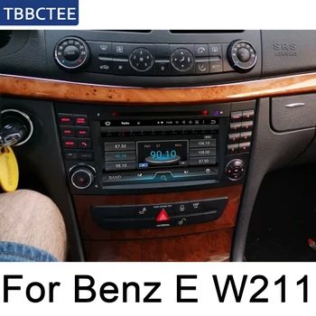 Dla Mercedes Benz E Class W211 2002~2009 NTG samochodowy odtwarzacz multimedialny z systemem Android radio samochodowe stereo nawigacja GPS Bluetooth wifi audio