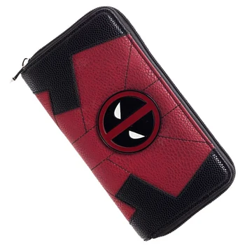 2020 Deadpool długi portfel dla kobiet moda zamek błyskawiczny portfel damskie portfele nowy