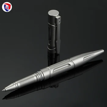 Nowy basen stop tytanu samoobrona survival bezpieczeństwo taktyczna długopis ołówek z pisemną wielofunkcyjne wolframu stalowe głowicą