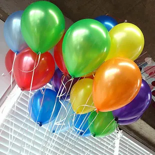 100szt kolor mieszany balon lateksowy hel zgrubienie Ślub Urodziny balon wielokolorowy kolor dekoracji Perłowy balon