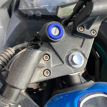R3 motocykl włącznik zapłonu pokrywa pierścień sterowania CNC aluminiowe akcesoria do Yamaha YZF R3 2013 2016 2017 2018 2019