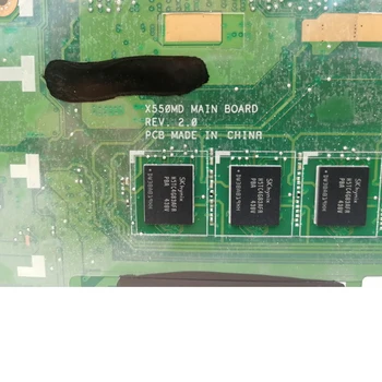 Płyta główna X550MD GT820 N3540U 4GB Asus X550M Y582M X552M płyta główna laptopa X550MD druku płyty głównej X550MD płyta główna test OK
