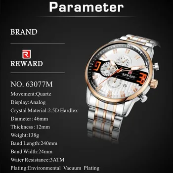 Nagroda top marki męskie zegarki luksusowy pasek ze stali nierdzewnej zegarek kwarcowy analogowy zegarek męskie wojskowe wodoodporny zegarek męskie zegarki