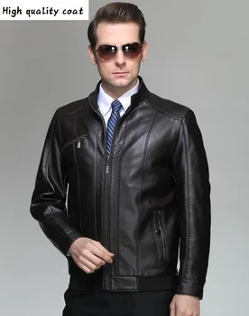 Skóra owcza męskie cienka odzież skórzana 2020 nowy wiosenny i jesienny marka męska kurtka z naturalnej skóry męskie biznesu dorywczo kurtki