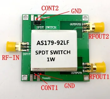 1 AS179-92 AS179-92LF RF SPDT przełącznik częstotliwości 1 W ( 300 khz-3 Ghz ) do wzmacniacza