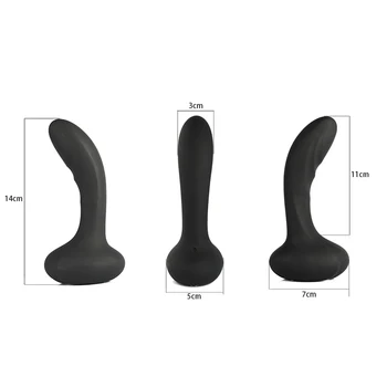 Męskie zabawki 10 prędkości akumulator G-Spot korek analny dildo wibrator analny sex zabawki dla mężczyzn gej stymulacja krocza masażer prostaty