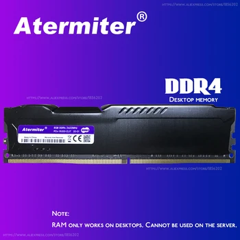 Atermiter 32GB 16GB, 8gb, 4gb PC Memory RAM Memoria Module komputer stacjonarny DDR4 PC4 4G 8g 16g 2400Mhz 2666Mhz DIMM 3000 2133 MHZ