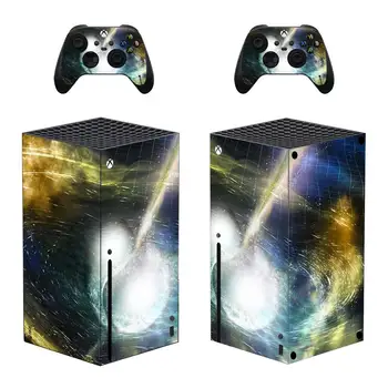 Strange Science Fiction Style Xbox Series X Skin Sticker for Console & 2 Controllers Decal Vinyl Protective Skins Style 5