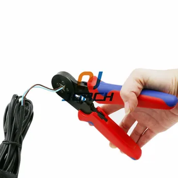Wielofunkcyjny elektryczny szczypce szczypce crimp i przewody striper tnące narzędzia ręczne z 1200szt kabel rurki zaciskowe zestawy