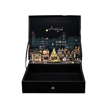 Moonlight Moonlight City City Christmas gift box poprawiny pamiątki pudełko czekoladek pudełko Boite dragees de Mariage 1szt