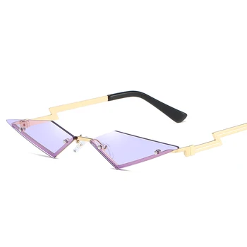 2020 moda Cat Eye okulary dla kobiet nowe, luksusowe kolorowe okulary kształcie rombu eleganckie i niepowtarzalne okulary dla mężczyzn okulary