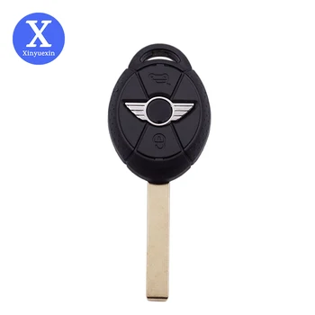 Xinyuexin 3 przyciski pilota kluczyka wymiana powłoki etui pilot pasuje do BMW Mini Cooper S R50 R53 pusty klucz samochodu wysoka jakość