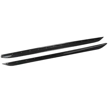 MagicKit CARBON FIBER LOOK FOR BMW 3 SERIES G20 M PERFORMANCE SIDE SKIRT EXTENSIONS LIP