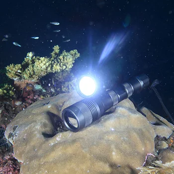 Hot Asafee Div01 Led Scuba Diving Flashlight Xm L2 Underwater Dive Torch Light Lampa Wodoodporna Nurek Nurkowanie Torc
