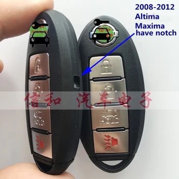 Samochodowa Smart card Keyless Remote Key do TIIDA Nissan Altima, Maxima Sunny nissan Qashqai, X-Trail Murano Sentra Juke Patrol Car Remote Key