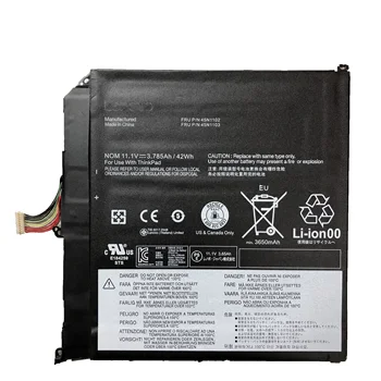 11.1 V 3.785 Ah 42Wh 45N1102 45N1103 oryginalna bateria do laptopa Lenovo ThinkPad X1 helix wbudowana