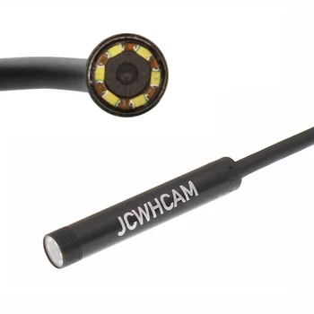 JCWHCAM 7 mm Dł 10 m kabel USB endoskopu 6 LED przenośne z systemem Android endoskop kamera OTG telefon 2 w 1 elastyczny endoskop Cam