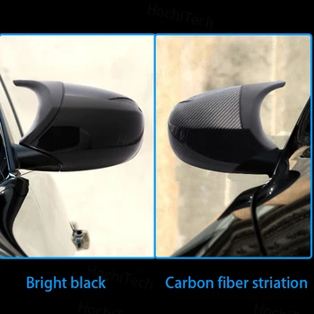Carbon Fiber Wzór styling pre-facelifted trim black M3 style do BMW E90 E91 E92 E93 LCI pokrywa lusterka pokrywy