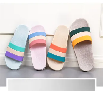 Buty damskie pantofle damskie antypoślizgowe kapcie modne slajdy lubi kryty japonki sandały miękkie dno wanna w domu kapcie