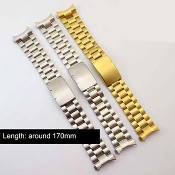 18 mm 20 mm 22 mm 24 mm watchband ze stali nierdzewnej dla Tissot T035 PRC200 T055 T097 watchband pasek naręczny bransoletka