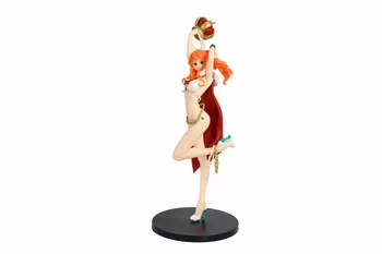 26 cm anime One Piece Crown Nami figurka PVC kolekcja sexy dziewczyna lalka model zabawki