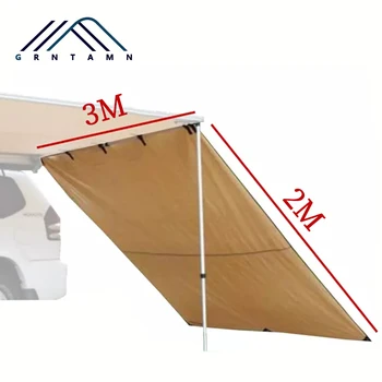 GRNTAMN jasny szary khaki dach samochodu namiot 2m 2,5 m 3m ściana