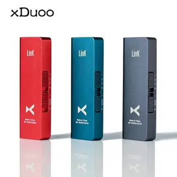 XDUOO Link2 ESS8118EC DSD256 HD HIFI przenośny декодирующий wzmacniacz słuchawkowy Type C DAC Bass Boost ze wzmacniaczem 150 Mw
