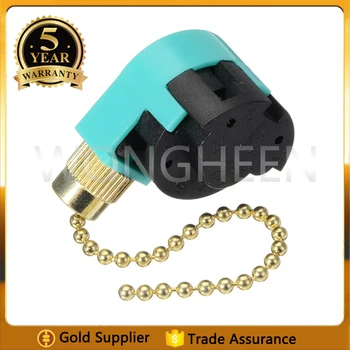 Nowy Zing Ear Switch ZE-268S6 ZE-208S6 3A 250VAC/6A 125VAC 3 Speed Pull Chain Control 4 Wire Lighting Switch