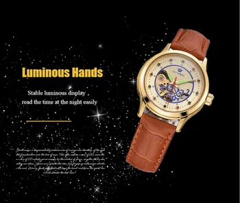 Top Brand OYW damskie automatyczne mechaniczne zegarki pełna stalowa pasek damski zegarek mody zegarek damski zegarek Relogio Montre Femme
