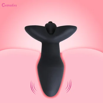 Wibracyjne, Silikonowy korek analny anal męski wibrator masażer prostaty korek analny kula dildo wibrator intymne sex zabawki dla mężczyzn/gejów