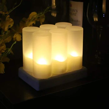 Świąteczne świece na baterie led herbaty światła mocowania do lamp migoczące światło świecy wesele decorativas świece