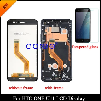 Przetestowany klasa AAA wyświetlacz LCD do HTC U11 U-3w W-1w dla HTC U11 U-3w W-1w wyświetlacz LCD-ekran dotykowy digitizer w komplecie