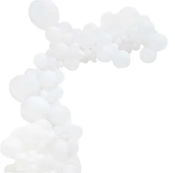 88шт balon łuk zestaw biały Ślub dekoracje Urodzinowe Baby Shower Party baby shower party balony