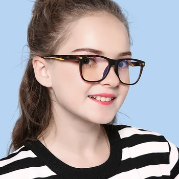 2020 Brand Anti-blue Light Glasses For Boy Girl TR90 Soft Frame Gogle Clear Kids Eyewear dziecięce okulary optyczne