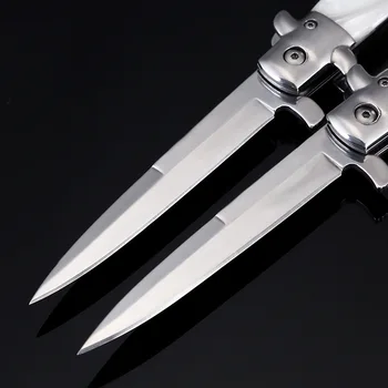 Nóż składany basen, wspinaczka wysoka twardość kemping taktyczny nóż basen wielofunkcyjny przetrwania nóż myśliwski