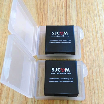 Akcesoria SJCAM oryginalne baterie SJ6 akumulator podwójna ładowarka etui na baterie SJCAM SJ6 Legend Action Sports Camera