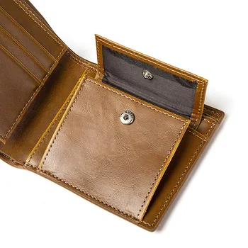 Męskie portfele luksusowe czarne skórzane podwójne krótkie portfele dla mężczyzn Hasp płaski standardowy portfel męski billetera hombre kopertówka kopertę