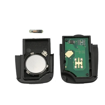 YIQIXIN 433,92 2 Przycisk składane klapki zdalny kluczyk z ID48 chip transpondera do Audi A2 A3 A4 A6 A8 TT RS4 4DO 837 231 R