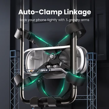 UGREEN samochodowy uchwyt do telefonu do telefonu w samochodzie Air Vent Clip Mount Gravity uchwyt telefonu komórkowego GPS podstawa dla Xiaomi iPhone XS MAX